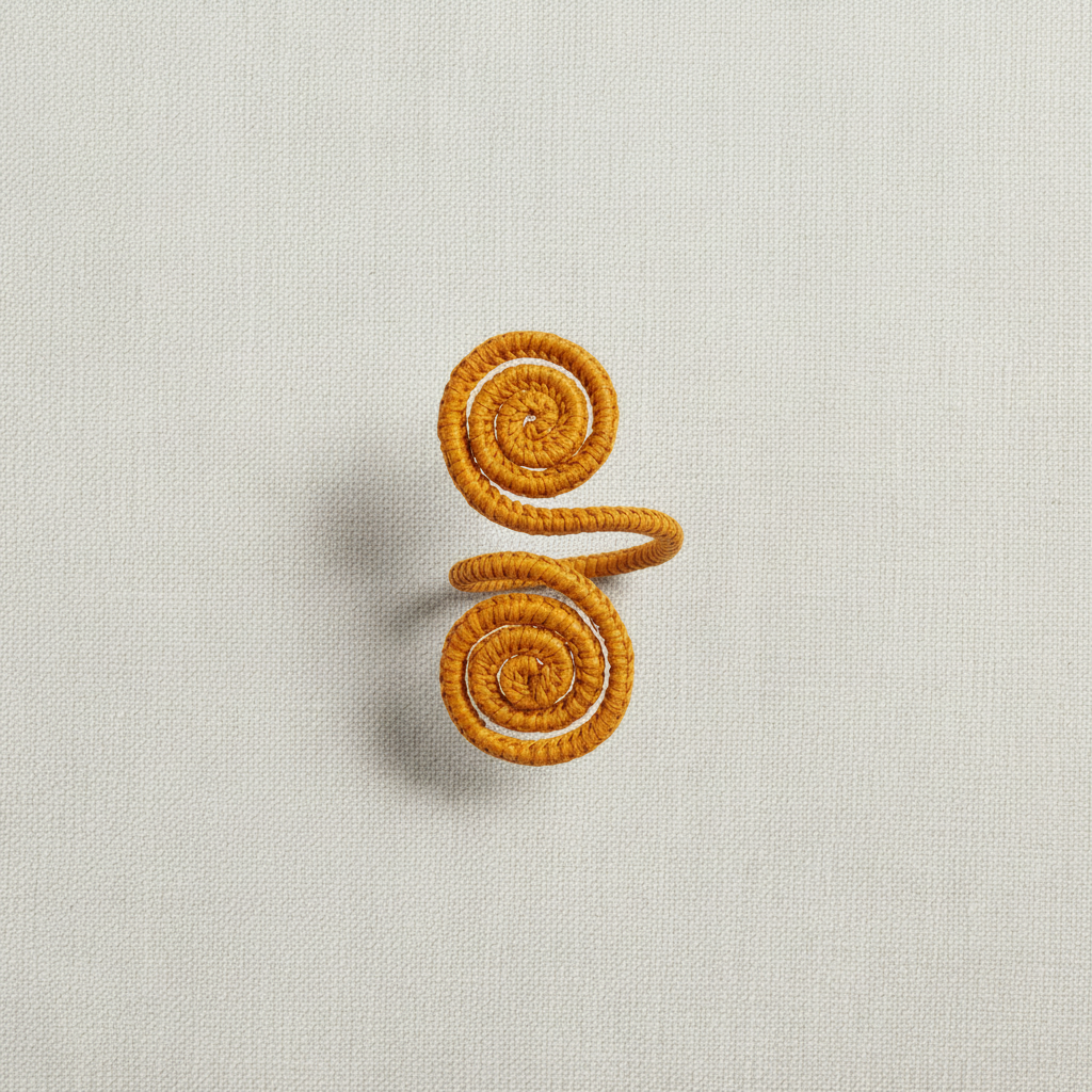 Caracoli Handwoven Iraca Napkin Ring