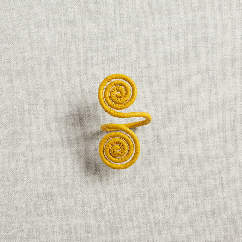 Caracoli Handwoven Iraca Napkin Ring