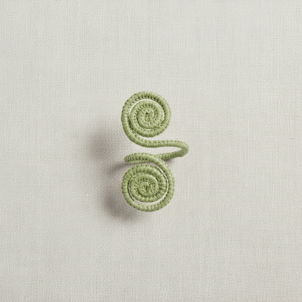 Caracoli Handwoven Iraca Napkin Ring