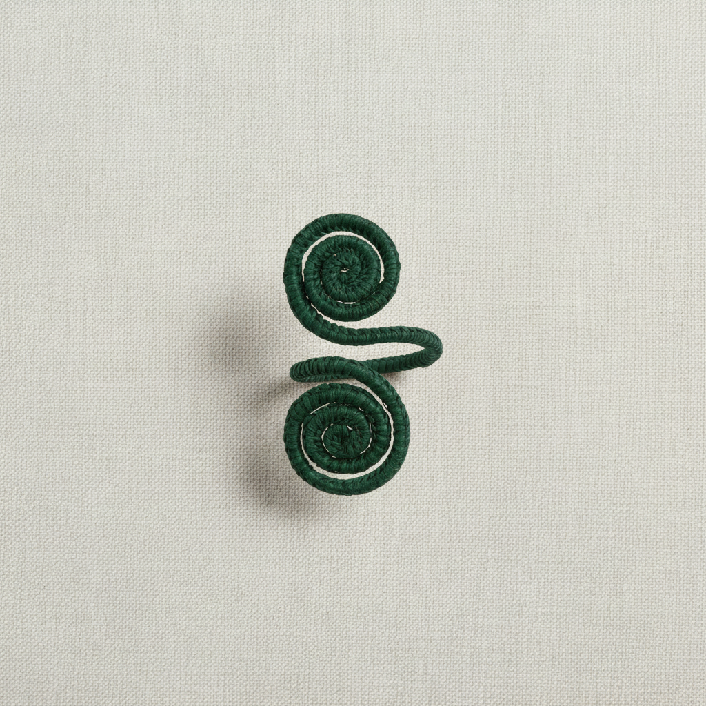 Caracoli Handwoven Iraca Napkin Ring