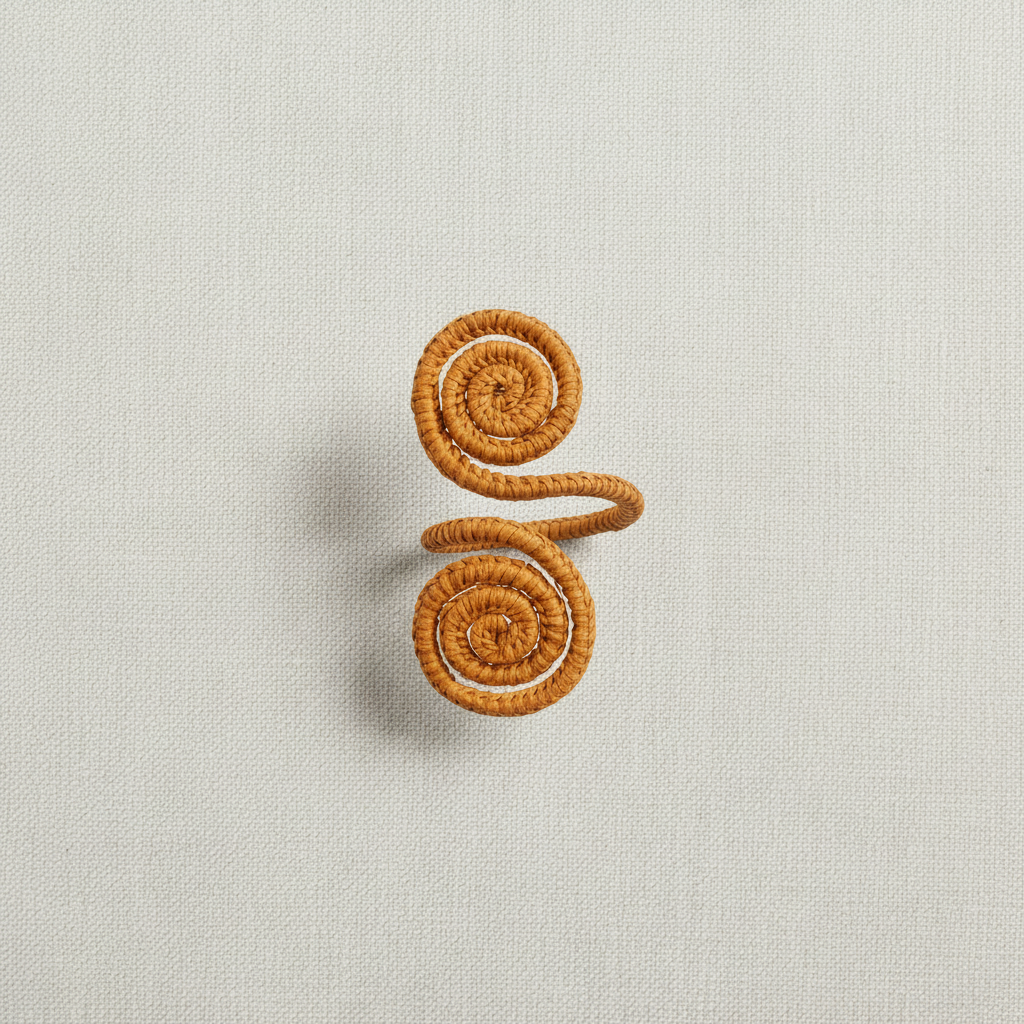 Caracoli Handwoven Iraca Napkin Ring