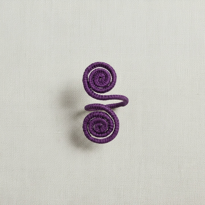 Caracoli Handwoven Iraca Napkin Ring