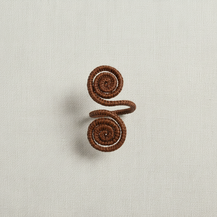 Caracoli Handwoven Iraca Napkin Ring