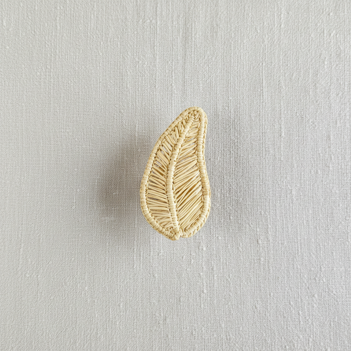 Leaf Handwoven Iraca Napkin Ring