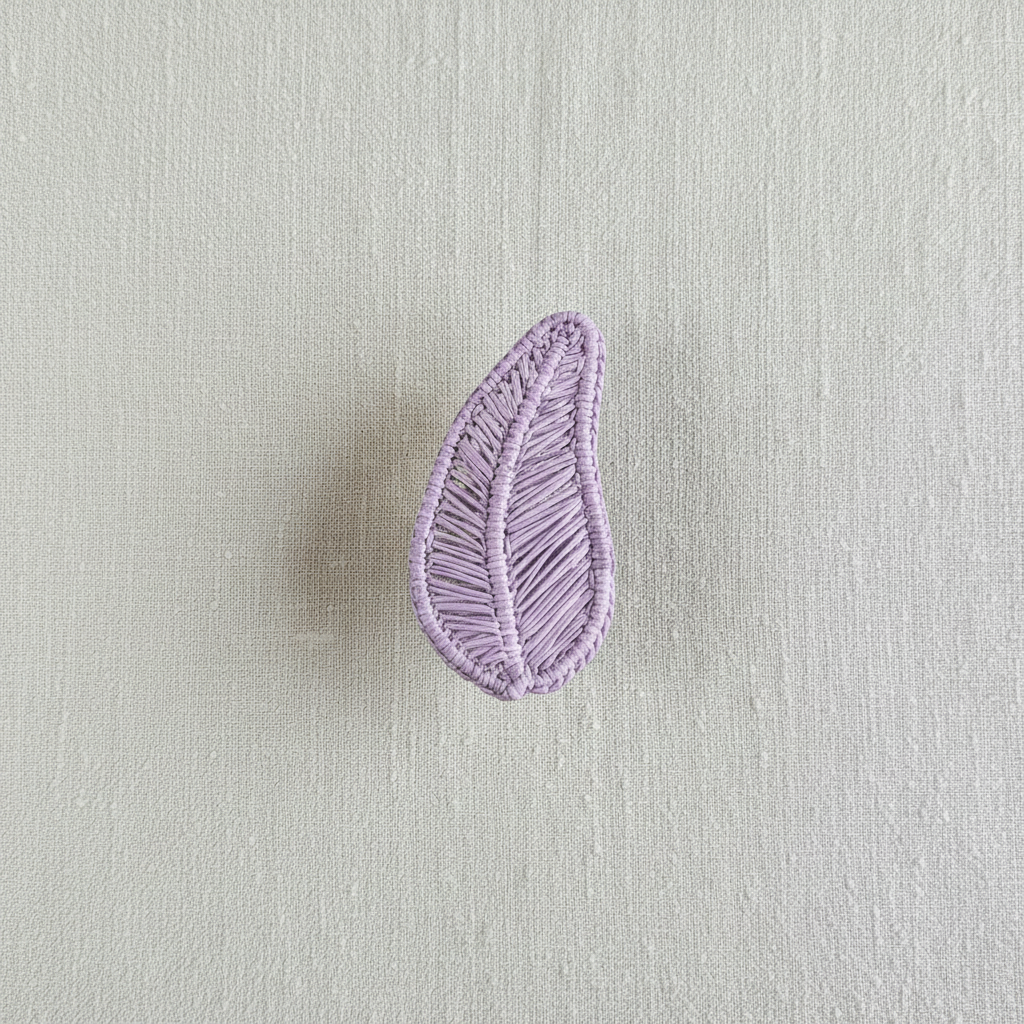 Leaf Handwoven Iraca Napkin Ring