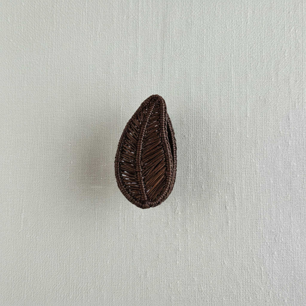 Leaf Handwoven Iraca Napkin Ring