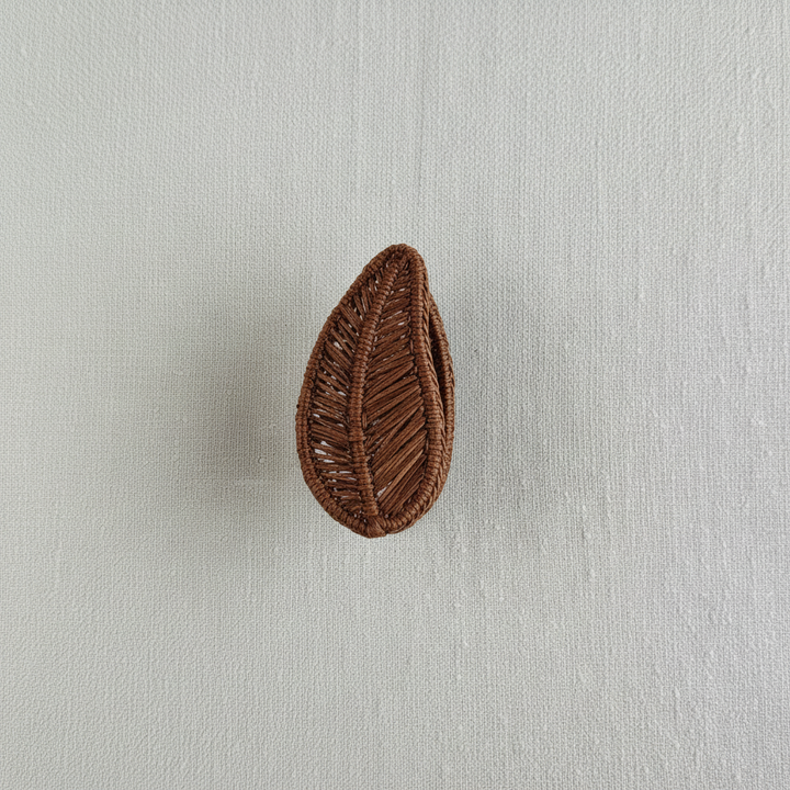 Leaf Handwoven Iraca Napkin Ring