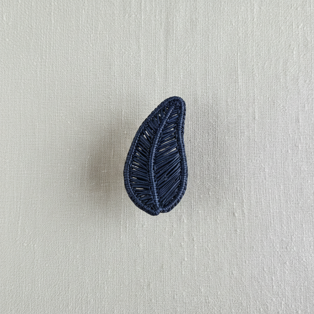 Leaf Handwoven Iraca Napkin Ring