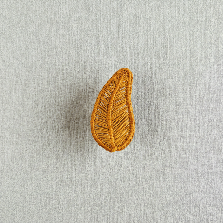 Leaf Handwoven Iraca Napkin Ring