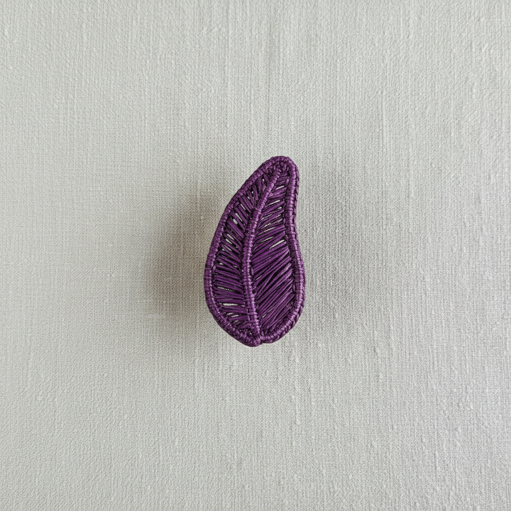 Leaf Handwoven Iraca Napkin Ring