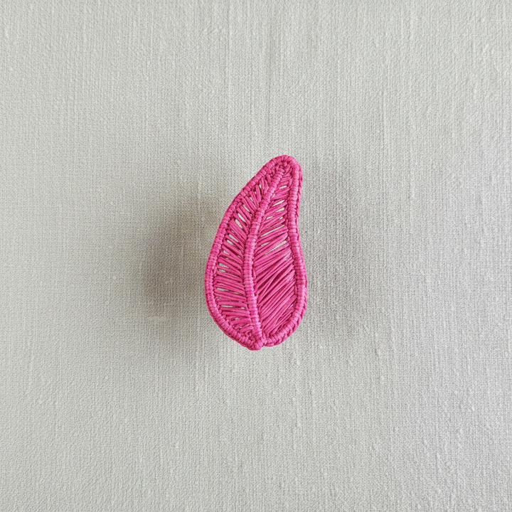 Leaf Handwoven Iraca Napkin Ring
