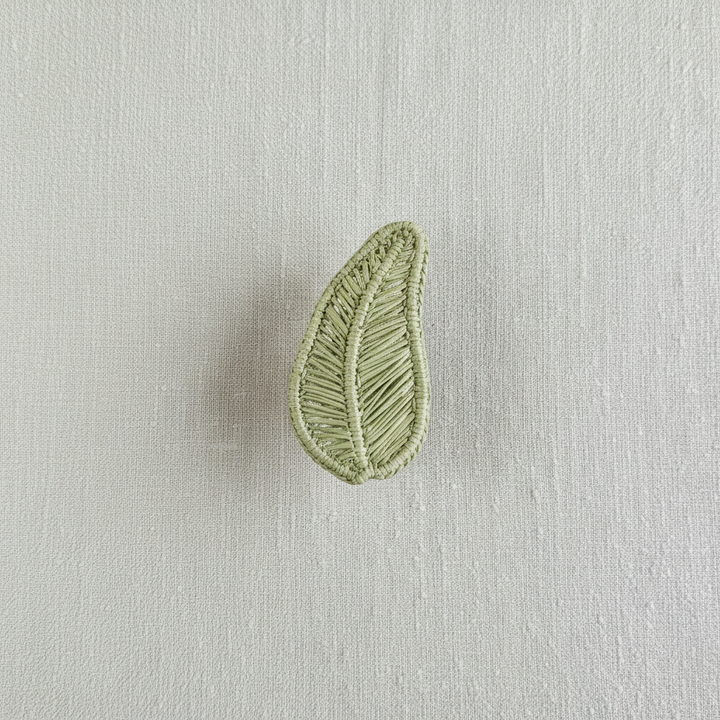 Leaf Handwoven Iraca Napkin Ring
