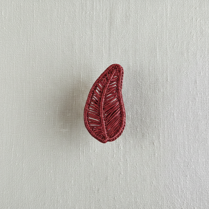 Leaf Handwoven Iraca Napkin Ring