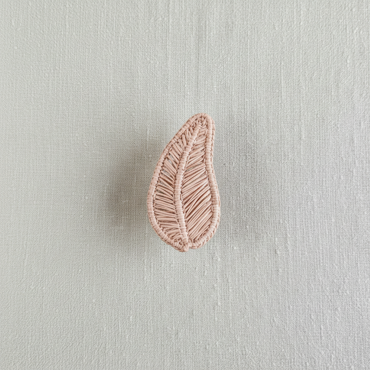 Leaf Handwoven Iraca Napkin Ring