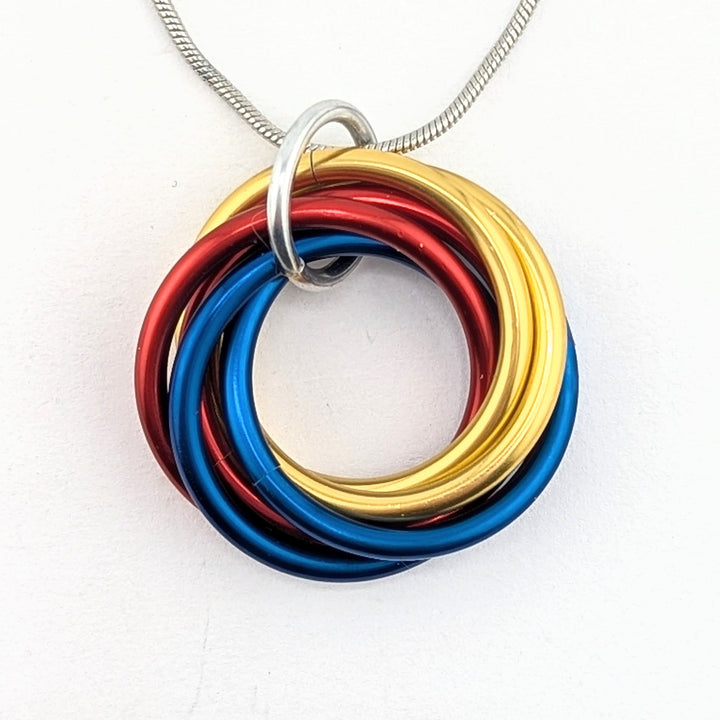 Möbii® "Stay Gold, America": Long Live the American Dream, Stylish Discreet Fidget Fashion Wear: Necklaces, Earrings, Keychains