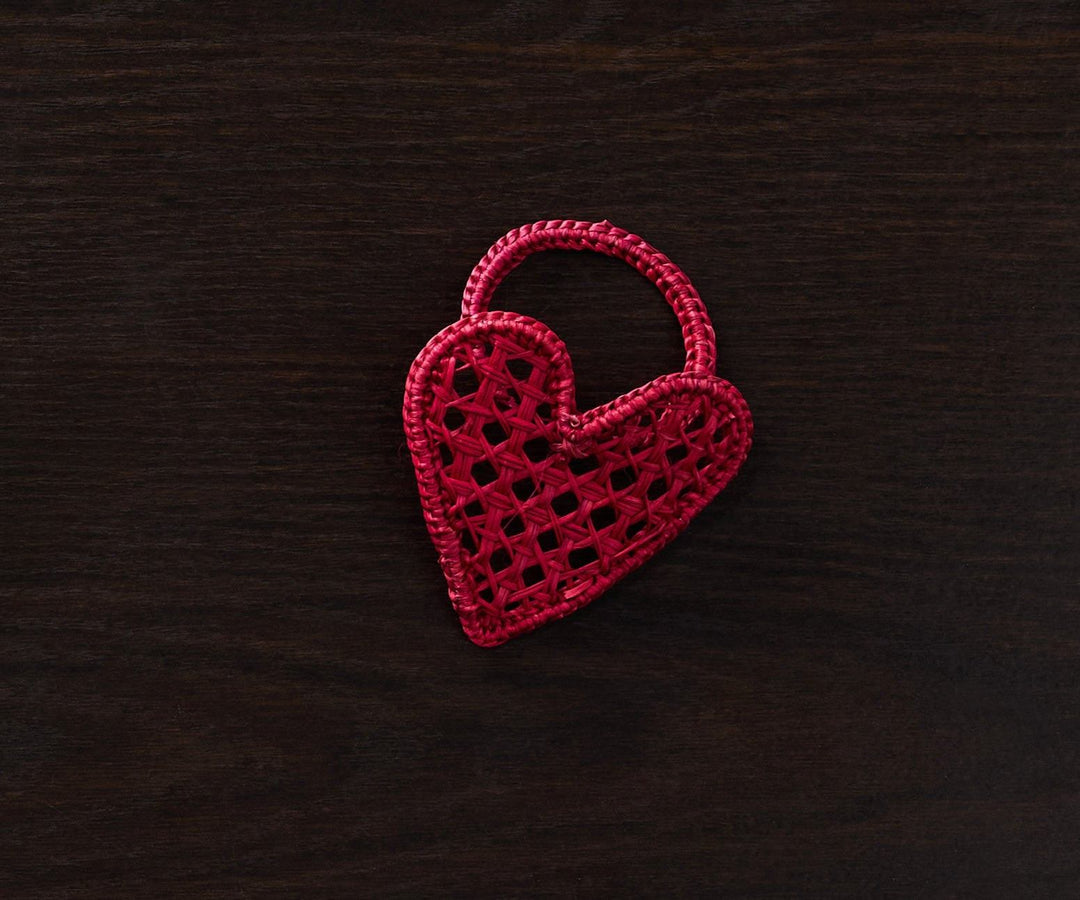 Handwoven Heart Napkin Ring — Napkins, [material], Payton James
