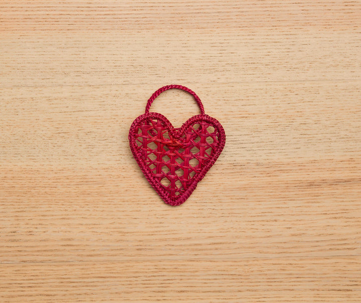 Handwoven Heart Napkin Ring — Napkins, [material], Payton James