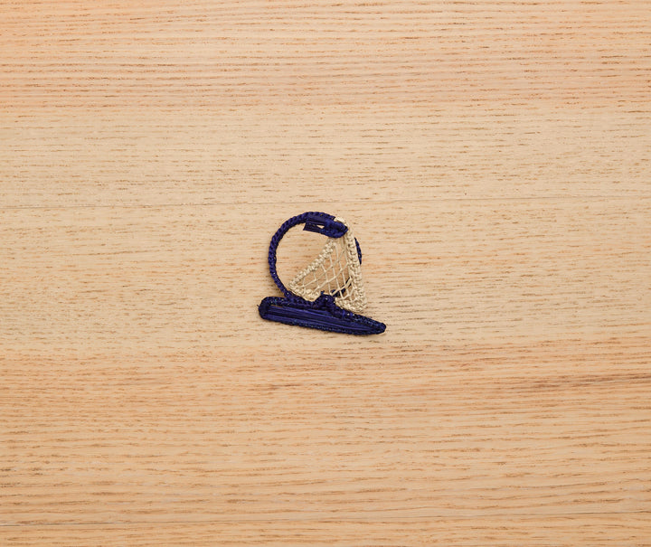 Coastal Sailboat Napkin Ring – Handwoven Iraca Palm