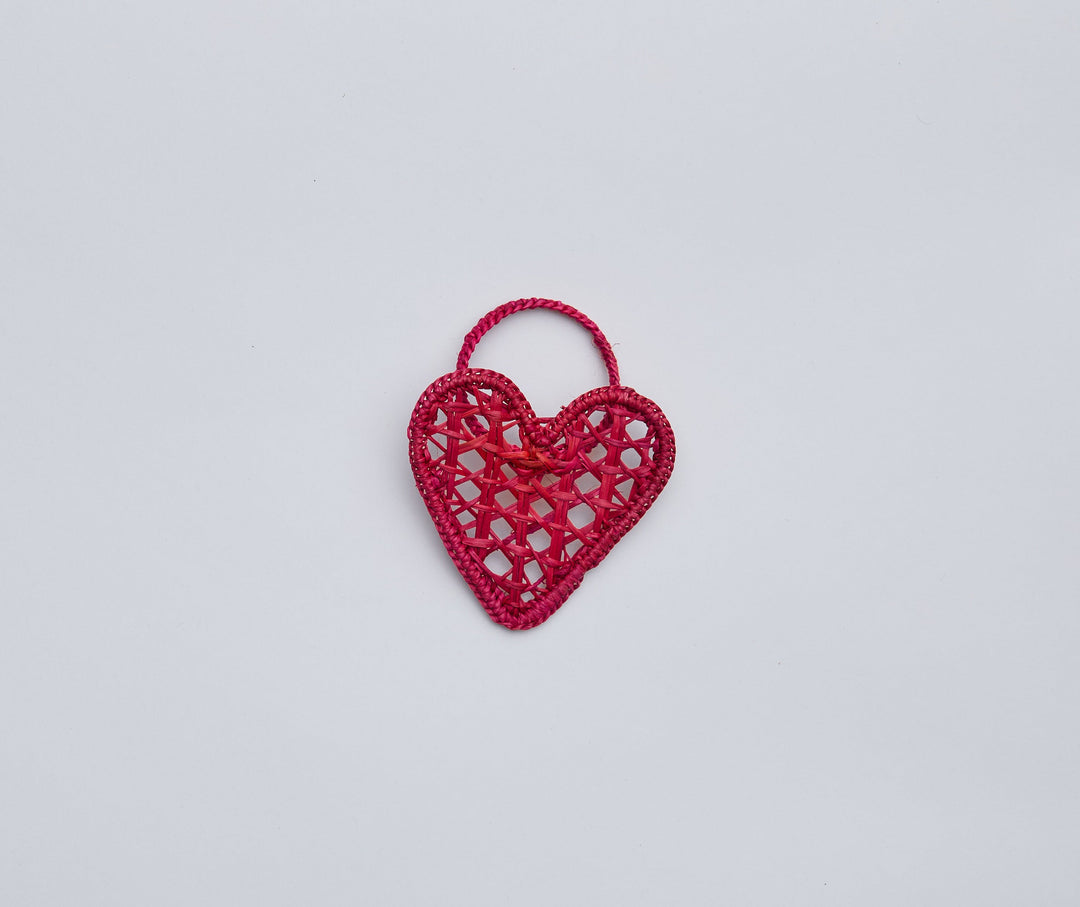 Handwoven Heart Napkin Ring