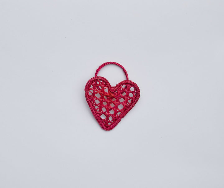 Handwoven Heart Napkin Ring — Napkins, [material], Payton James