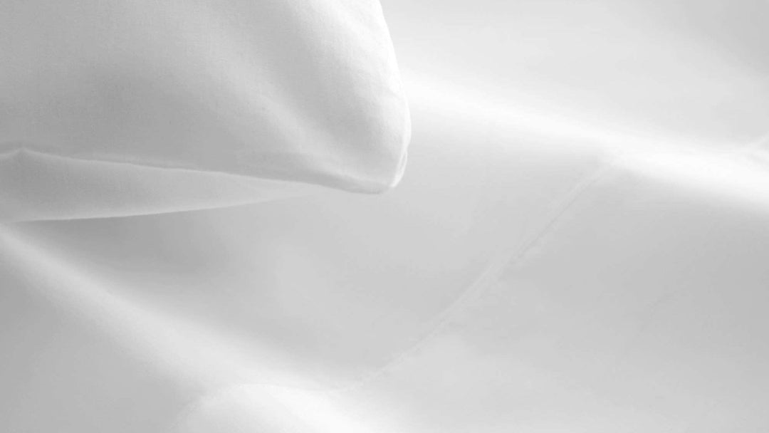 Organic Cotton Percale Sheet Set—270 TC with Picot Embroidery