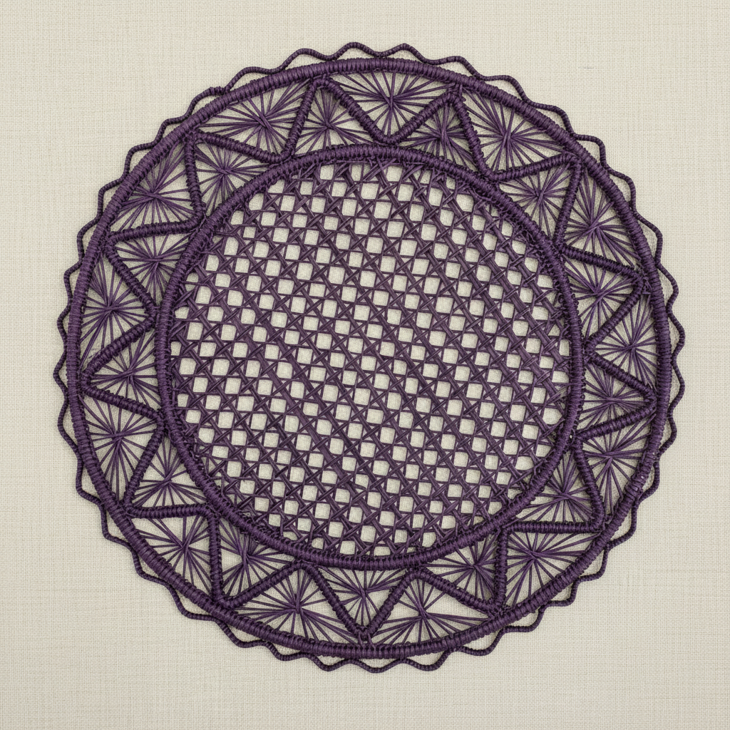 Pyramid Handwoven Iraca Placemat