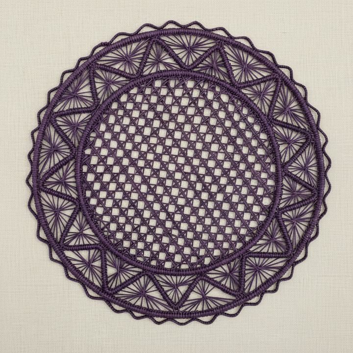 Pyramid Handwoven Iraca Placemat