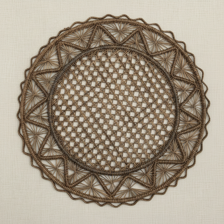 Pyramid Handwoven Iraca Placemat