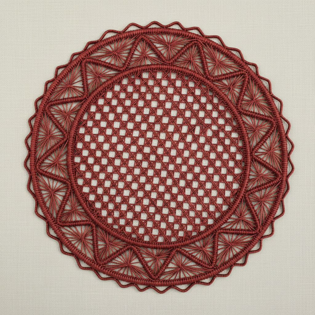 Pyramid Handwoven Iraca Placemat