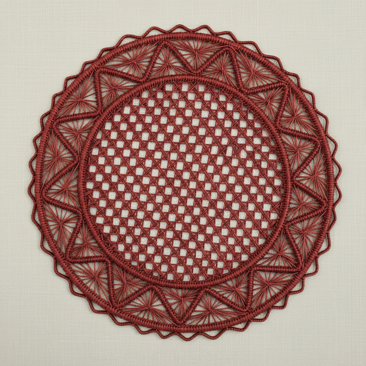Pyramid Handwoven Iraca Placemat