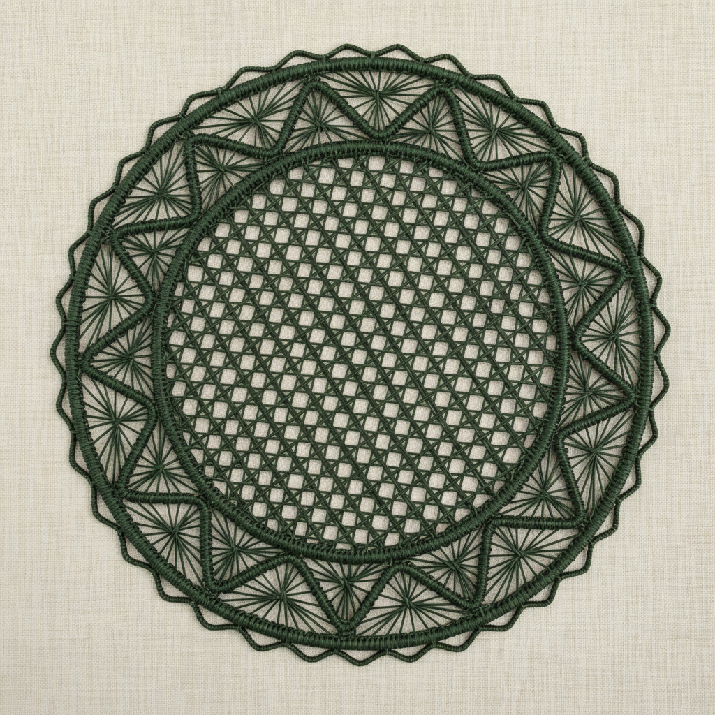 Pyramid Handwoven Iraca Placemat