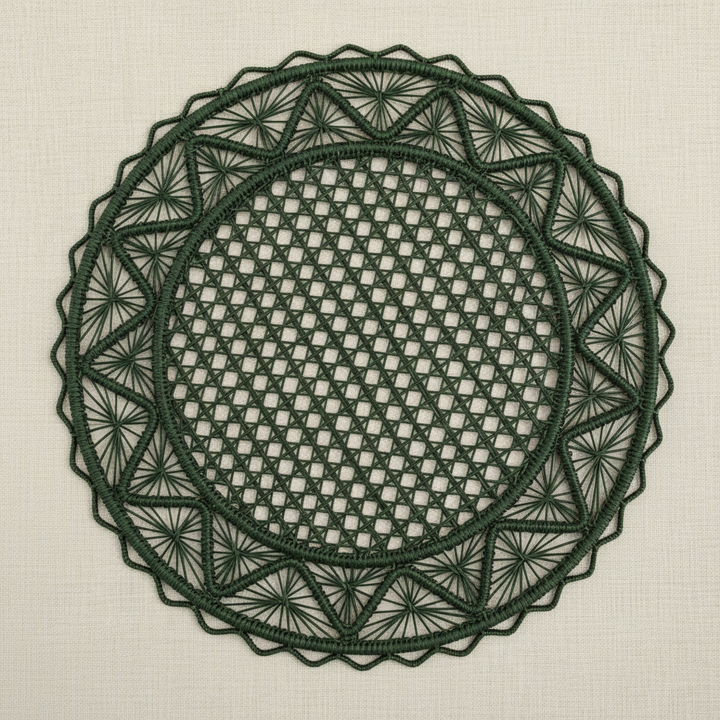 Pyramid Handwoven Iraca Placemat
