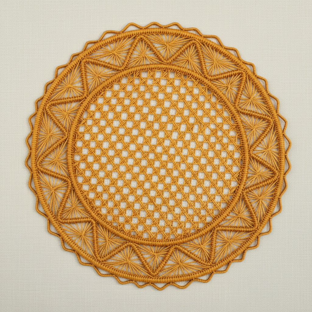 Pyramid Handwoven Iraca Placemat