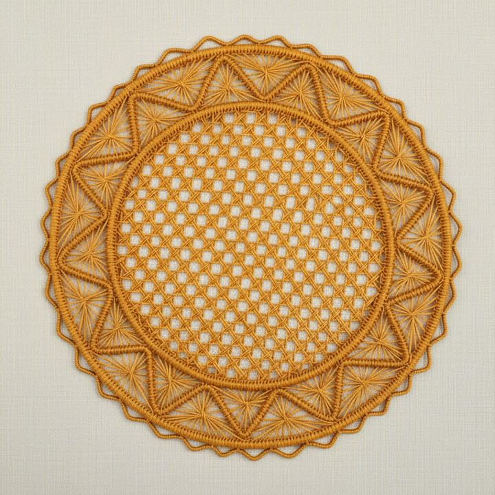 Pyramid Handwoven Iraca Placemat