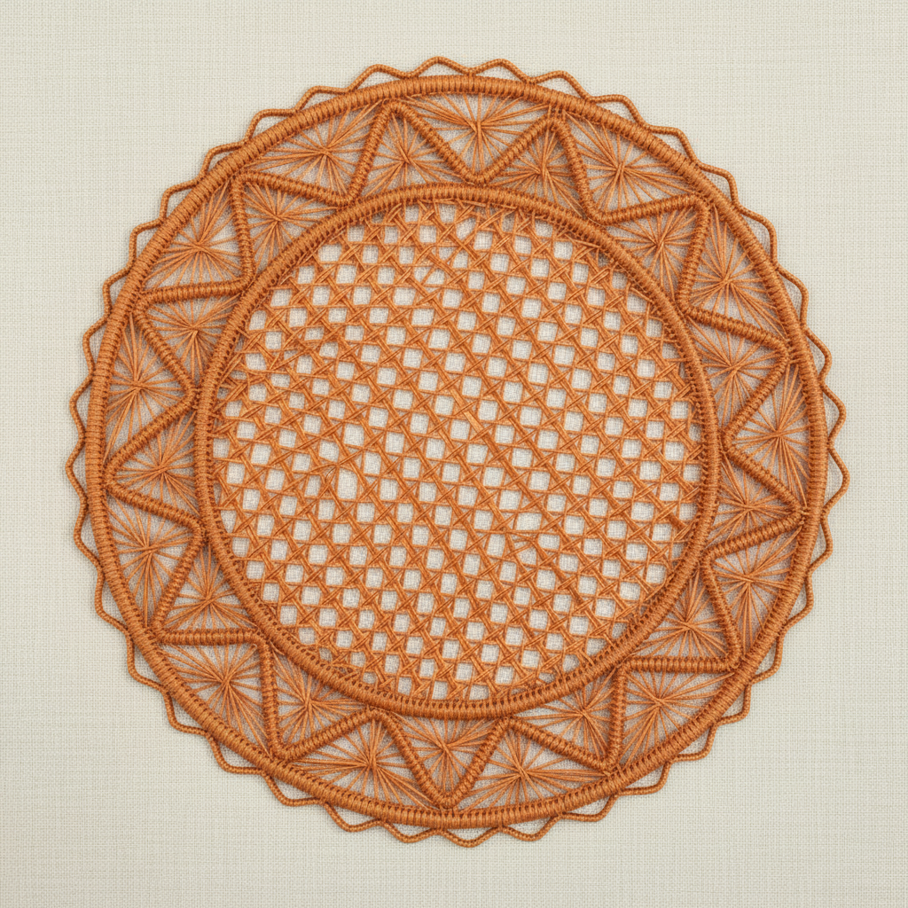 Pyramid Handwoven Iraca Placemat