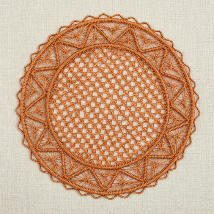 Pyramid Handwoven Iraca Placemat