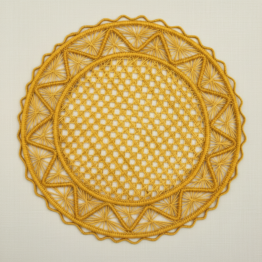 Pyramid Handwoven Iraca Placemat
