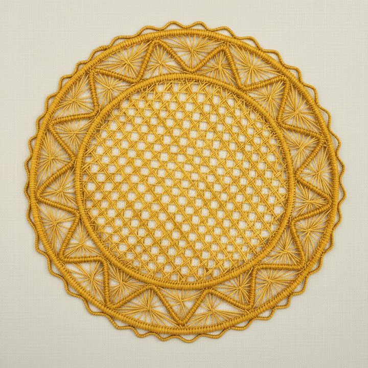 Pyramid Handwoven Iraca Placemat