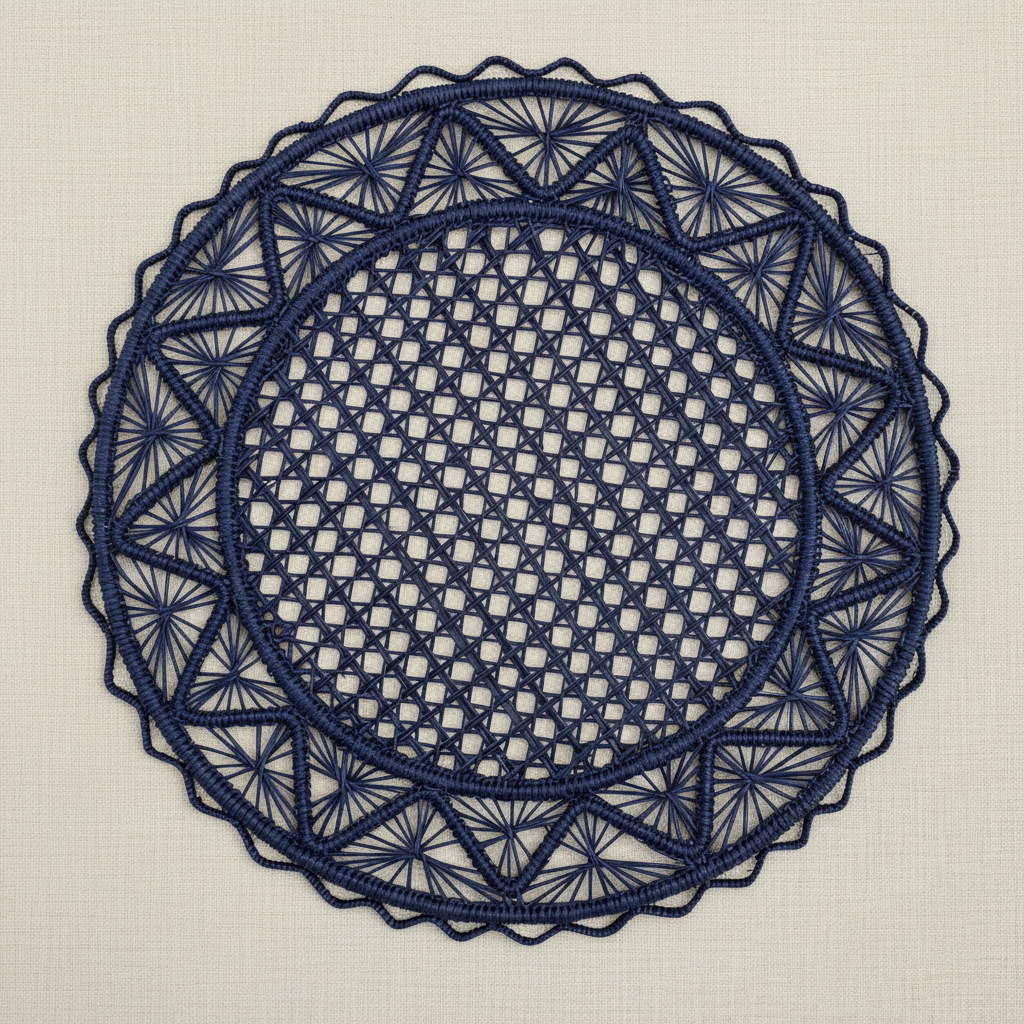Pyramid Handwoven Iraca Placemat