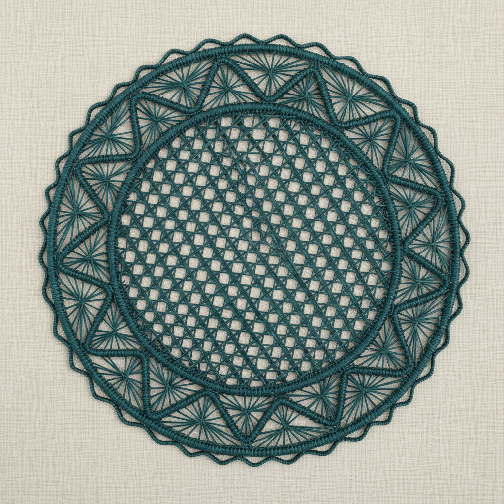 Pyramid Handwoven Iraca Placemat