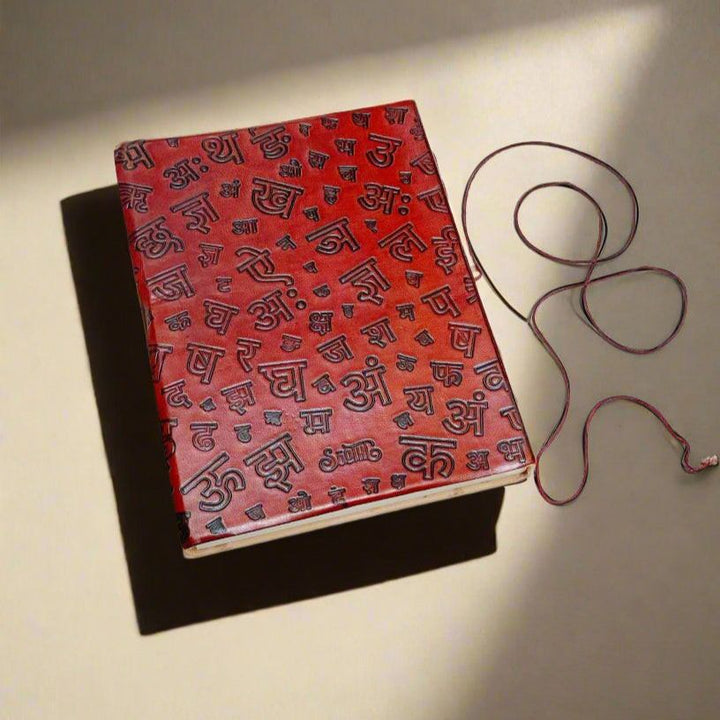 Quiet the Mind Leather Journal - Mindfulness & Spiritual Growth