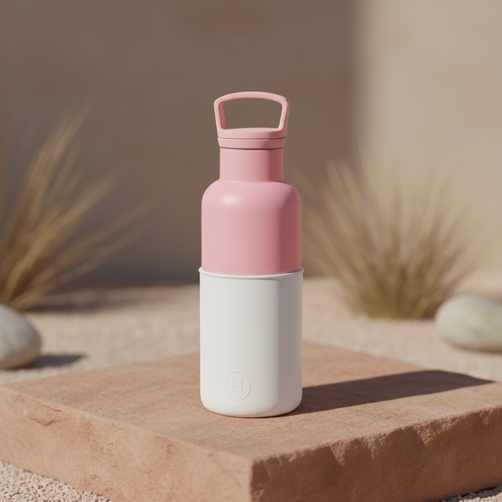 Vacuum Insulated Water Bottle - Rose Pink 16 oz