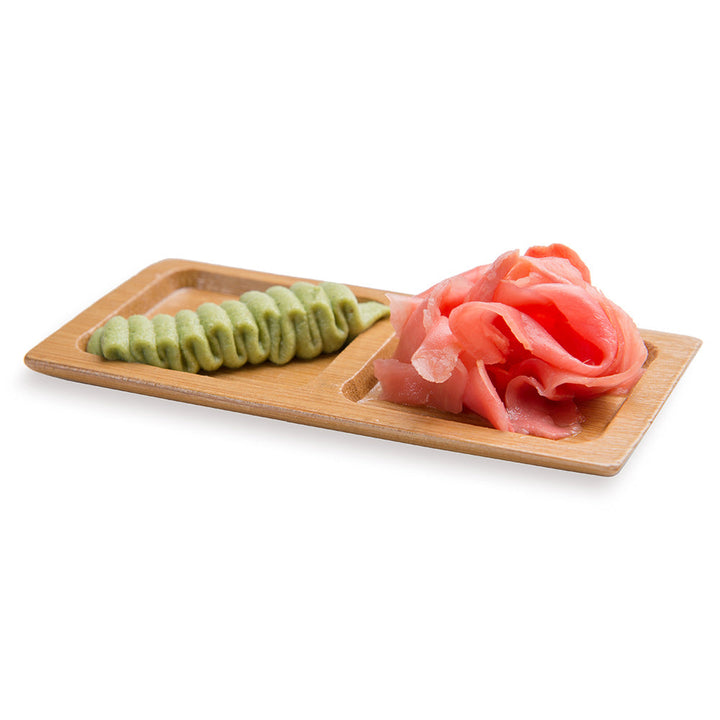 Bambuddha Natural Bamboo Duo Plate (Pack of 100)