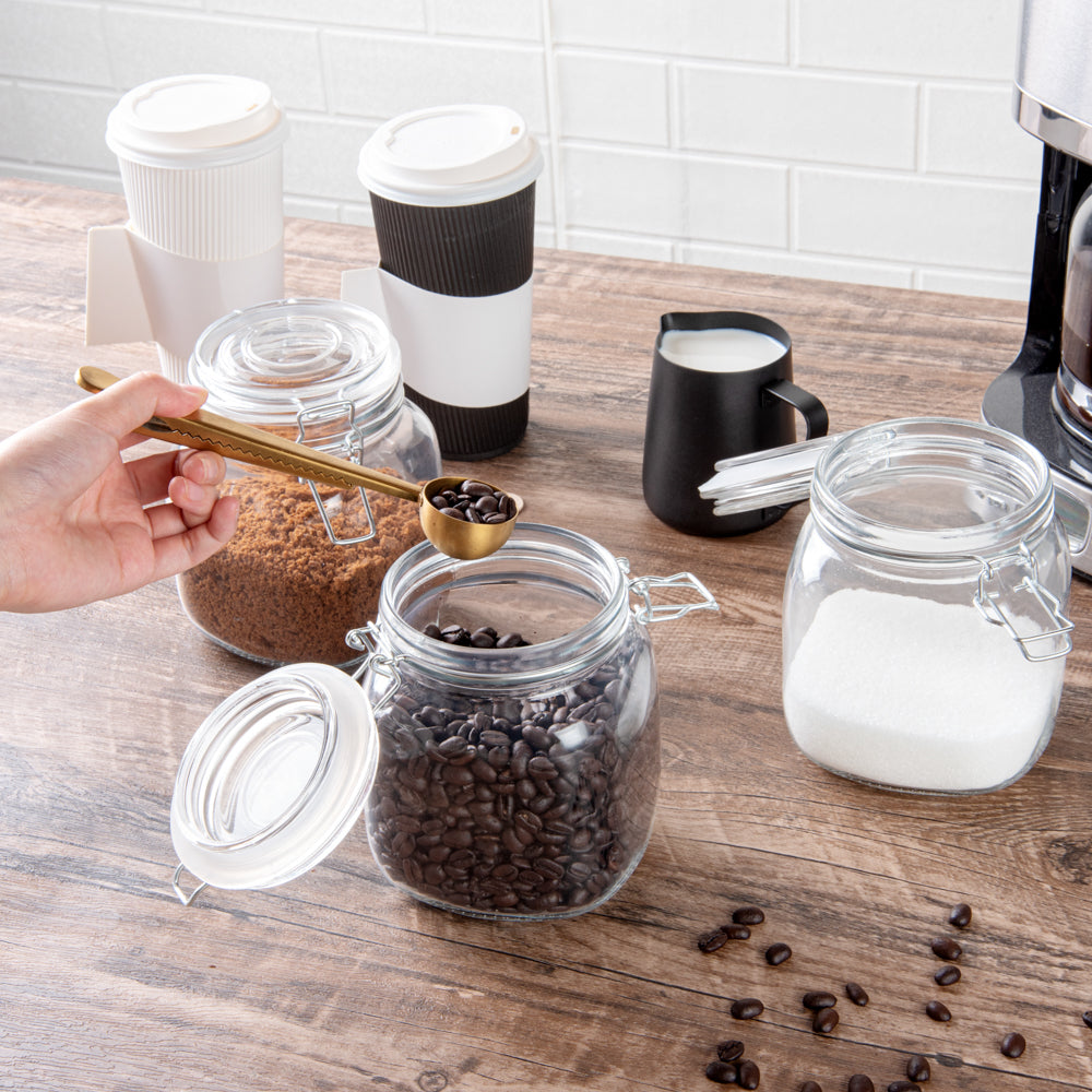 Vetri Glass 3-Piece Storage Jar Set