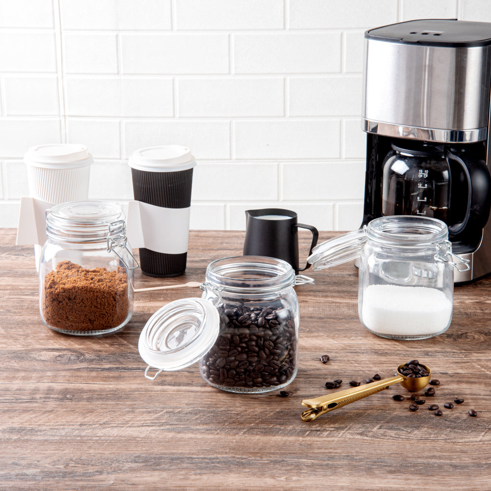 Vetri Glass 3-Piece Storage Jar Set