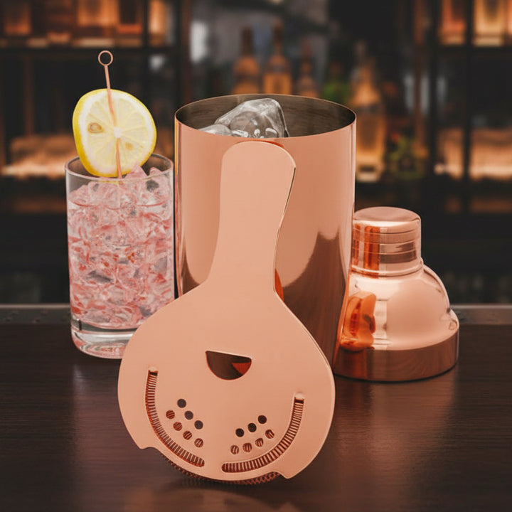 Copper-Plated Stainless Steel Hawthorne Strainer