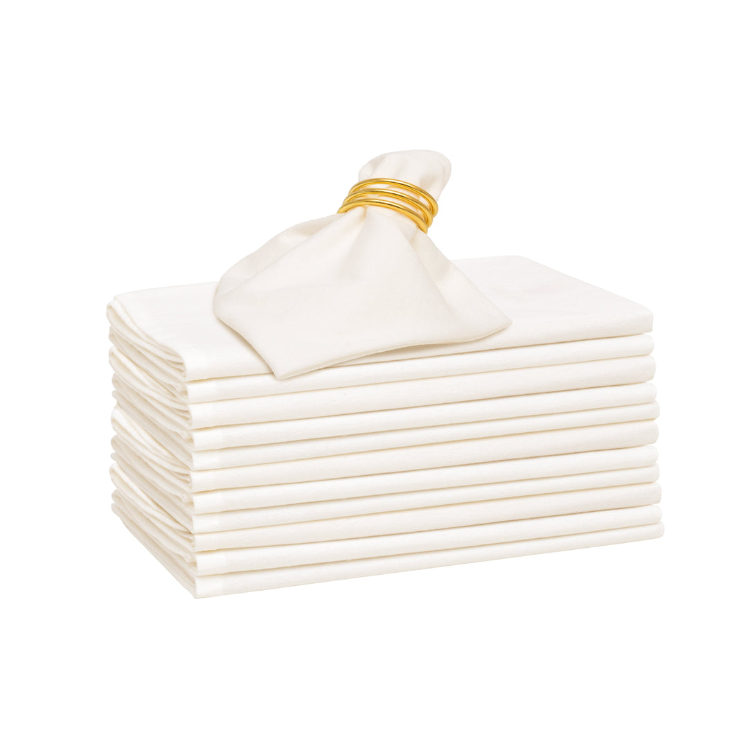 Organic Cotton Flour Sack Napkins, Set of 12