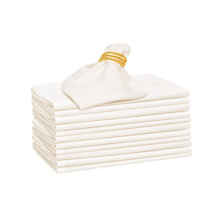 Organic Cotton Flour Sack Napkins, Set of 12