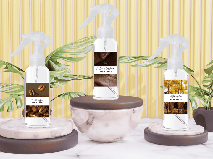 Earthy & Woody Room Spray Collection – Handcrafted Air Fresheners with Forest, Pine, and Natural Wood-Inspired Scents 4oz