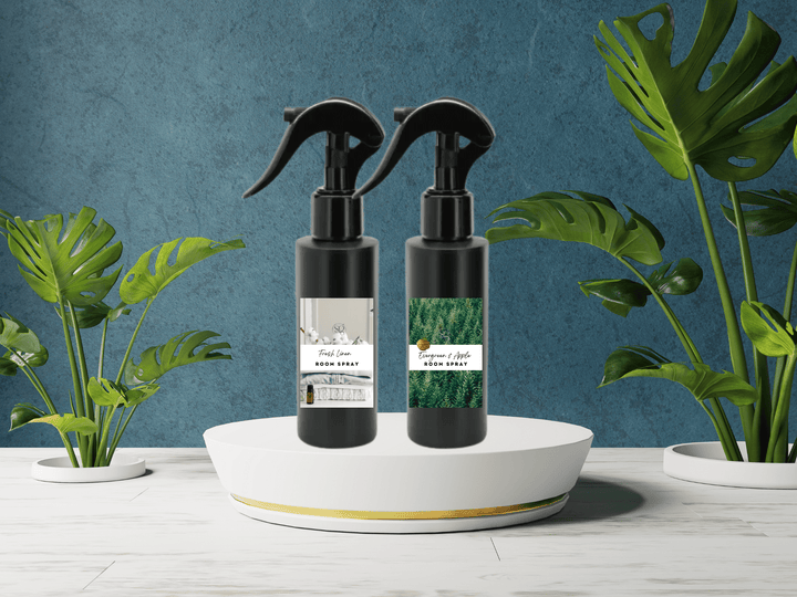 Masculine Room Spray Collection – Handcrafted Room & Linen Sprays with Bold, Sophisticated Scents Like Speakeasy, Obsidian, and Bergamot Eucalyptus